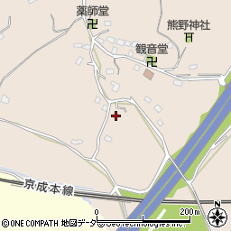 千葉県成田市吉倉629-3周辺の地図