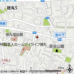 東京都板橋区徳丸3丁目39周辺の地図