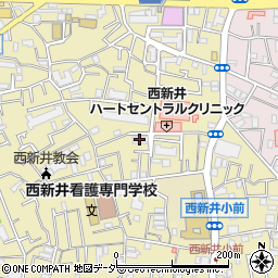 東京都足立区西新井本町1丁目4周辺の地図