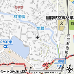 埼玉県所沢市久米53-2周辺の地図