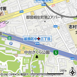 東京都板橋区相生町4周辺の地図