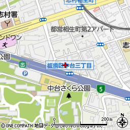 アルフレッサ株式会社　東京城西営業部板橋支店周辺の地図