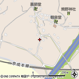 千葉県成田市吉倉616周辺の地図