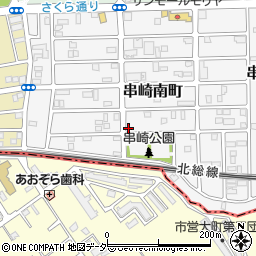 千葉県松戸市串崎南町133-1周辺の地図