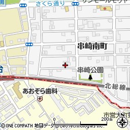 千葉県松戸市串崎南町129周辺の地図