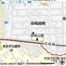 千葉県松戸市串崎南町133-3周辺の地図