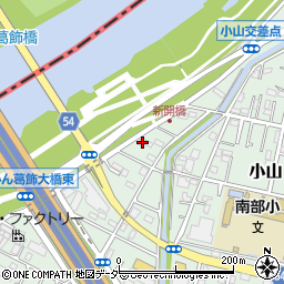 千葉県松戸市小山326-5周辺の地図