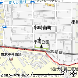 千葉県松戸市串崎南町133-5周辺の地図