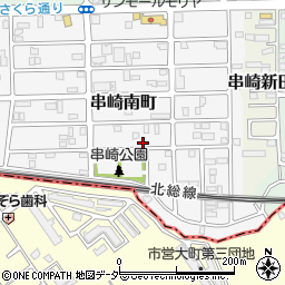 千葉県松戸市串崎南町140周辺の地図