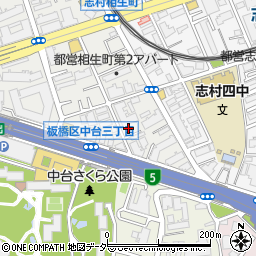 東京都板橋区相生町3周辺の地図