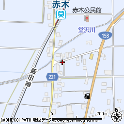 長野県伊那市西春近赤木8531-2周辺の地図