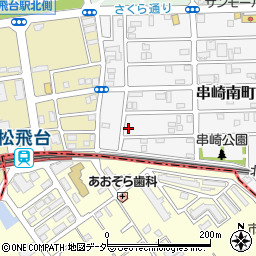 千葉県松戸市串崎南町119周辺の地図