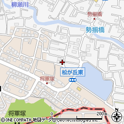 埼玉県所沢市久米249-14周辺の地図