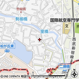 埼玉県所沢市久米53周辺の地図