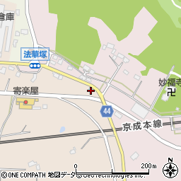 千葉県成田市吉倉880-5周辺の地図