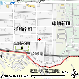 千葉県松戸市串崎南町144-7周辺の地図