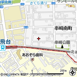 千葉県松戸市串崎南町123-1周辺の地図