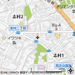 東京都板橋区志村1丁目34-12周辺の地図