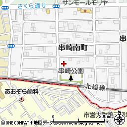 千葉県松戸市串崎南町133-4周辺の地図