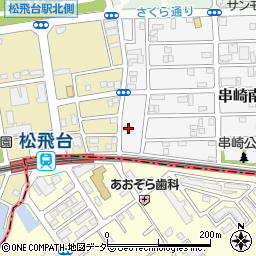 千葉県松戸市串崎南町223周辺の地図