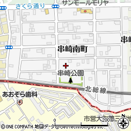 千葉県松戸市串崎南町133-6周辺の地図