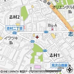 東京都板橋区志村1丁目34-10周辺の地図