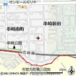 千葉県松戸市串崎南町148周辺の地図