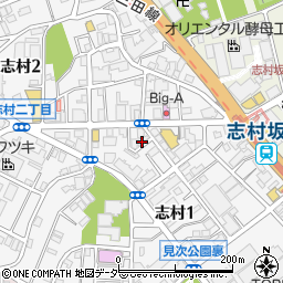 東京都板橋区志村1丁目34-20周辺の地図