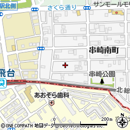 千葉県松戸市串崎南町124-1周辺の地図