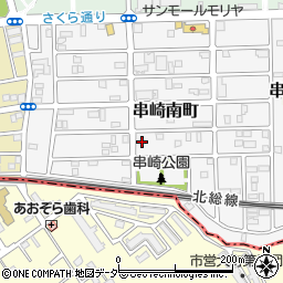 千葉県松戸市串崎南町132-11周辺の地図