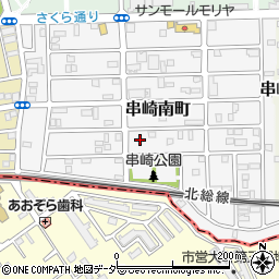 千葉県松戸市串崎南町132-5周辺の地図