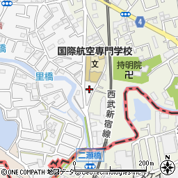 埼玉県所沢市久米2887-10周辺の地図
