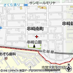 千葉県松戸市串崎南町134周辺の地図