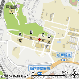 千葉大学　松戸キャンパス周辺の地図