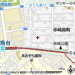 千葉県松戸市串崎南町118-2周辺の地図