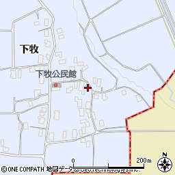 長野県伊那市西春近下牧9207-1周辺の地図
