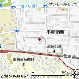 千葉県松戸市串崎南町127周辺の地図