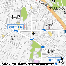 東京都板橋区志村1丁目34-14周辺の地図
