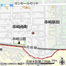 千葉県松戸市串崎南町141周辺の地図