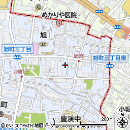 東京都練馬区旭町3丁目周辺の地図