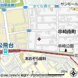 千葉県松戸市串崎南町118周辺の地図