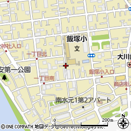 東京都葛飾区南水元1丁目周辺の地図