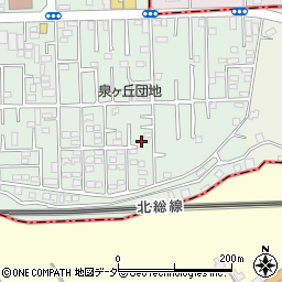 千葉県松戸市松飛台583-32周辺の地図