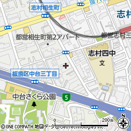 東京都板橋区相生町2周辺の地図