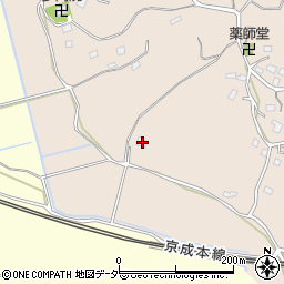 千葉県成田市吉倉593周辺の地図