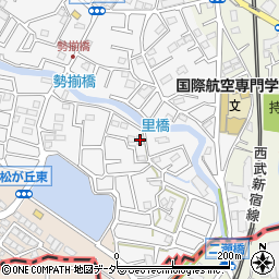 埼玉県所沢市久米53-3周辺の地図