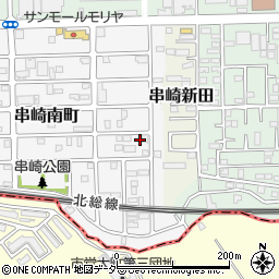 千葉県松戸市串崎南町147周辺の地図