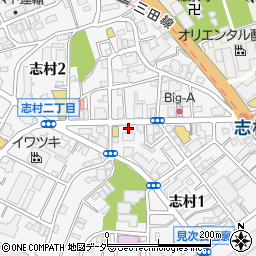 東京都板橋区志村1丁目34-15周辺の地図