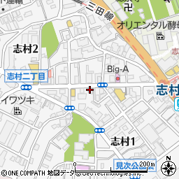 東京都板橋区志村1丁目34-17周辺の地図