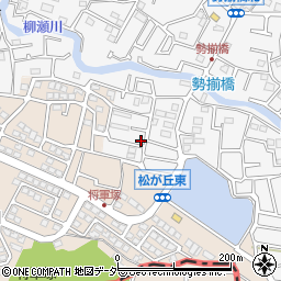 埼玉県所沢市久米249-4周辺の地図